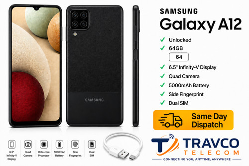 Samsung galaxy a12 64gb mobile - samsung,