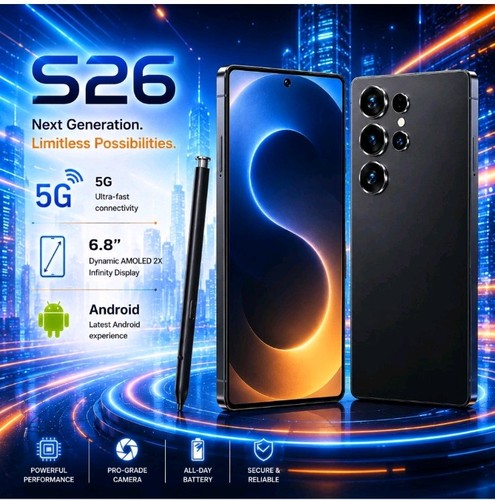 Smartphone android s26 ultra - s26,